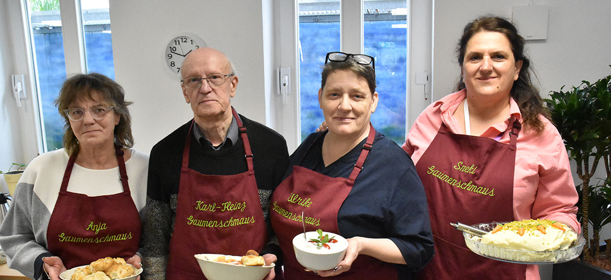 Kochgruppe des Ambulant Betreuten Wohnens